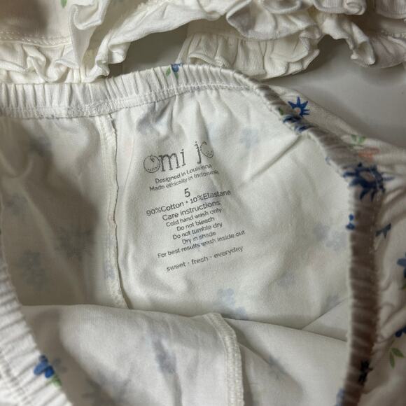 Omi Jo Well Dressed Wolf Floral Library Dress & Shorties 5Y - Picture 4 of 5